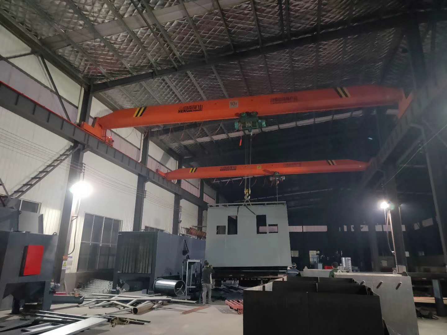 噴砂房發(fā)往石家莊 噴砂房發(fā)往石家莊