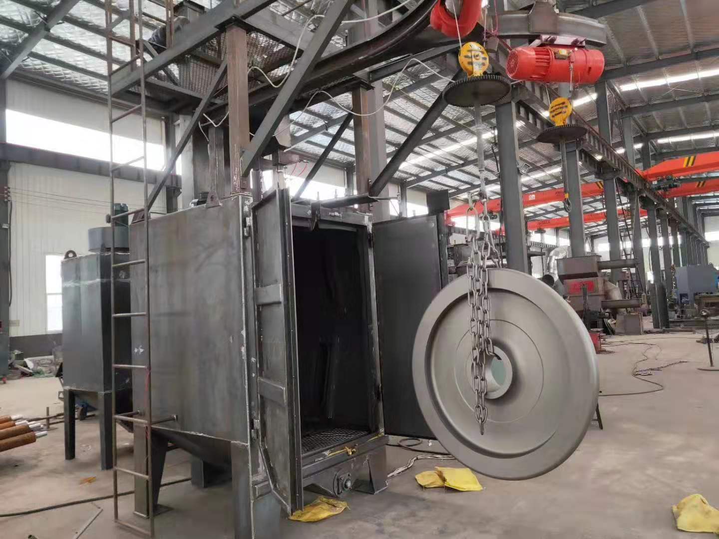 銀川市履帶式拋丸機_銀川市履帶式拋丸除銹清理機_銀川市履帶式噴砂機_銀川市履帶式拋丸設(shè)備購買就選華盛泰